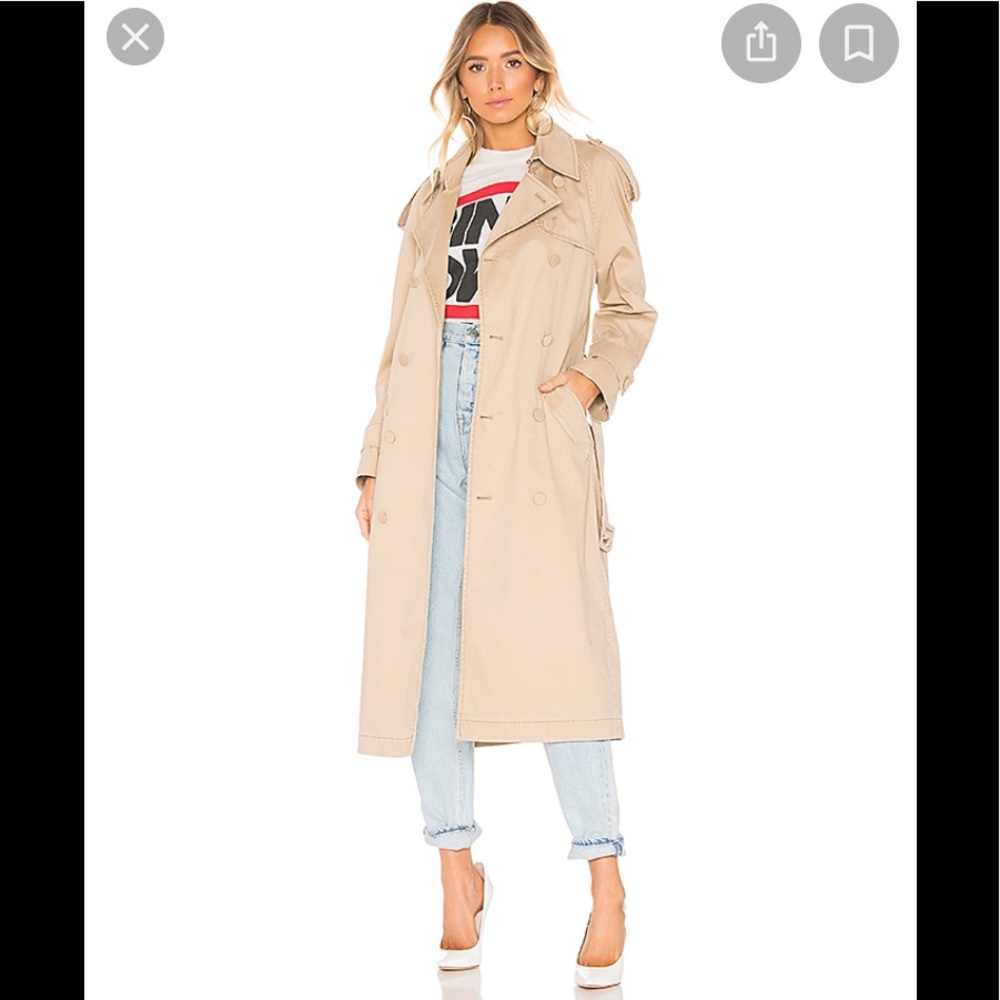 Stormi Water Repellent Trench Coat